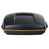HR3 Gold / Black Geometric 5.5" Razor Style Touring Trunk For 14-24 Touring